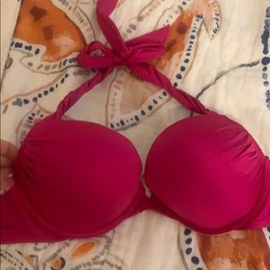 Hot pink Victoria Secret bombshell bikini top